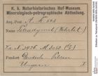 Etiketten zu Tetradymit (NHMW-MIN-Ak548)